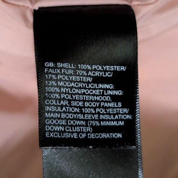 The Northface Gotham 550 Puffer Jacket in Dark Purple NF0A35BW FA18 Women's M - Picture 8 of 9